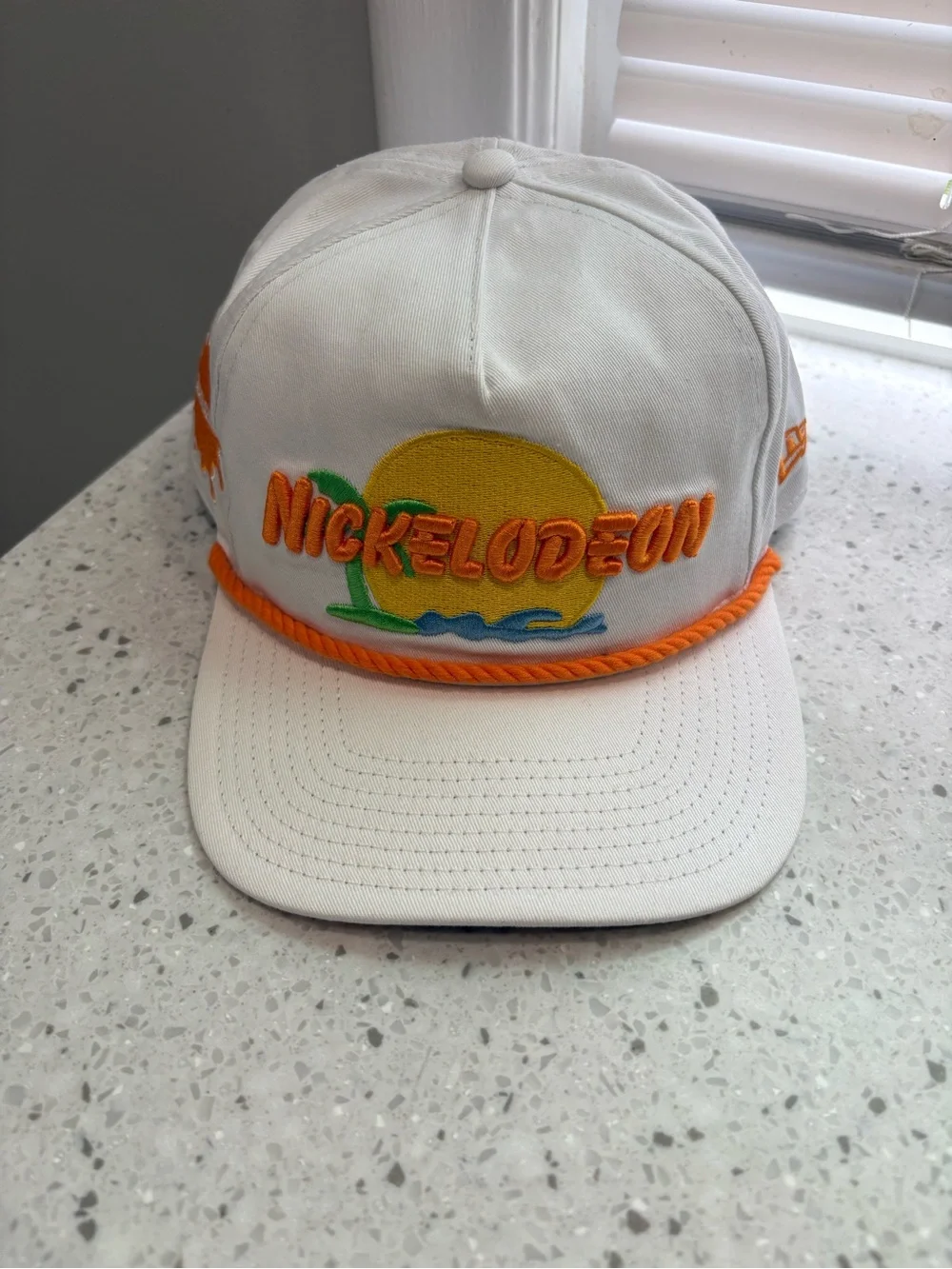 EUC Nickelodeon Themed Golfer Adjustable Hat from New Era